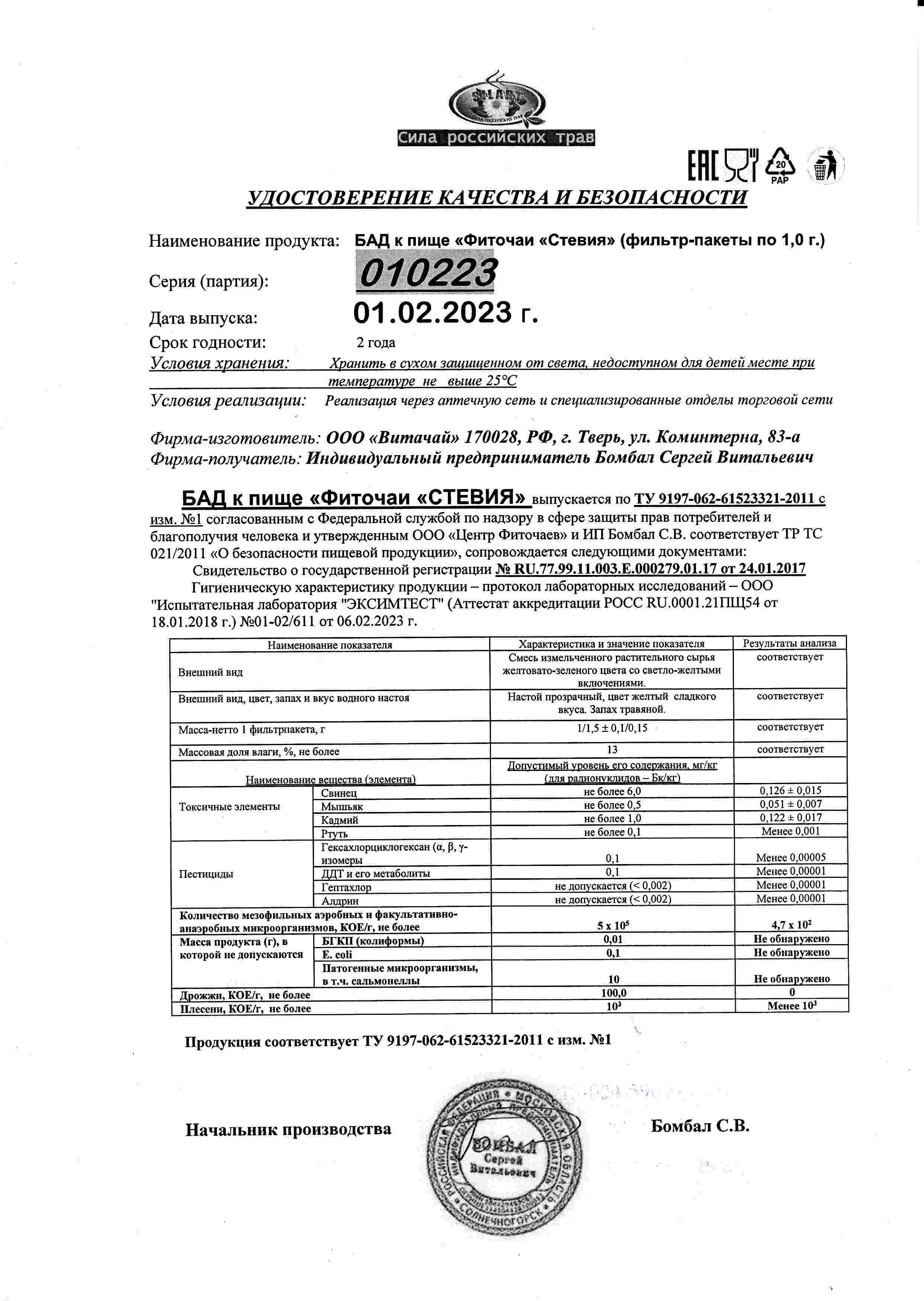 Паспорт №022023